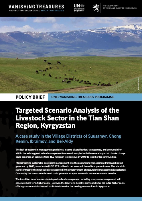Economic case studies in the Virunga and Kyrgyz mountains